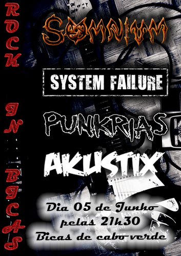 II ROCK IN BICAS - Somnivm + Sistem Failure + Pukrias + Akustix