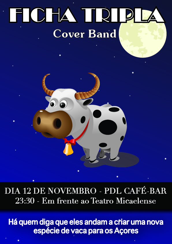 FICHA TRIPLA Cover Band - PDL Cafe