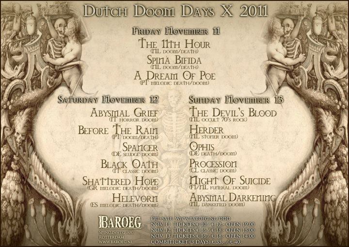 A Dream of Poe - Festival 'Dutch Doom Days' [Holanda]