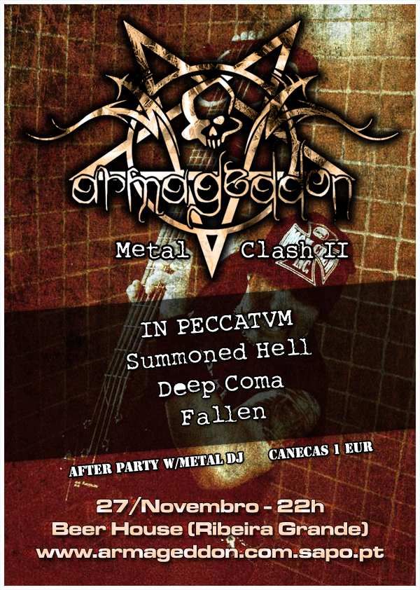 Armageddon Metal Clash II (27/Nov @ Beer House)